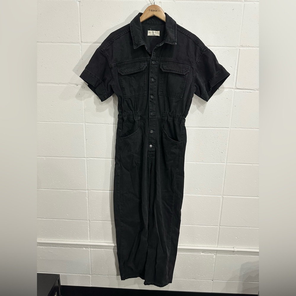 We The Free Denim Jumpsuit | L